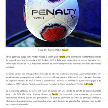FPF afirma que Paulistão 2022 terá bola mais sustentável do mundo – O Curioso do Futebol