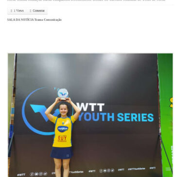 Pamplona Alimentos patrocina atleta catarinense de tênis de mesa – Rio Preto News