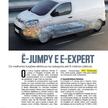 Ë-Jumpy e E- Expert – Transporte Mundial
