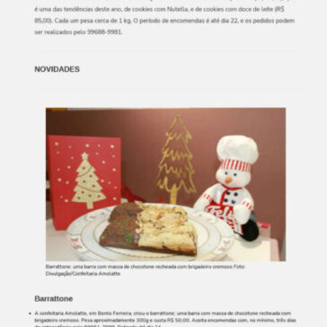 Confira diferentes versões de panetone para este Natal – Tribuna Online