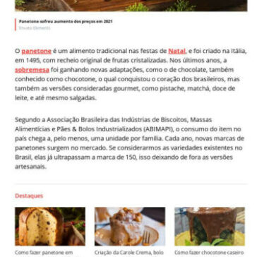Panetone: veja 50 opções de marcas e preços em 2021 – Band