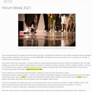 Fórum Moda 2021 – Guia Olá SP