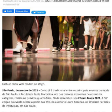 Fórum Moda 2021: evento apresenta os trabalhos de jovens estilistas ao mercado – Katia Velo