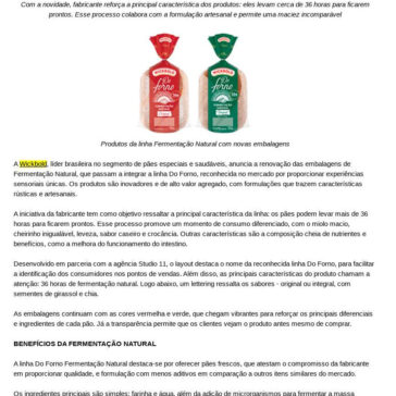 GASTRONOMIA: Wickbold renova embalagens da linha fermentação natural – Oresumodamoda