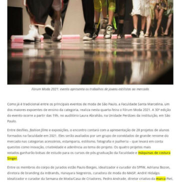 Evento Fórum Moda 2021 apresenta trabalhos de jovens estilistas ao mercado – Virgula.com