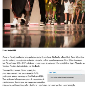 Fórum Moda 2021 apresenta jovens estilistas ao mercado – Leia Mais BA