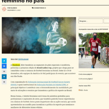 Wickbold patrocina semana do futebol feminino no país – Publicidade e Cerveja