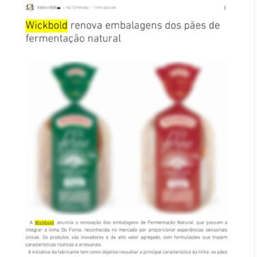 Wickbold renova embalagens dos pães de fermentação natural – Pack