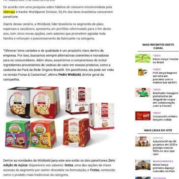 Wickbold apresenta novo portfólio com panettones para toda família – Promoview