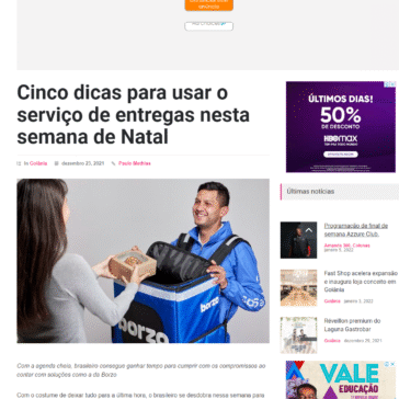 Cinco dicas para usar o serviço de entregas nesta semana de Natal – Interage Goiânia