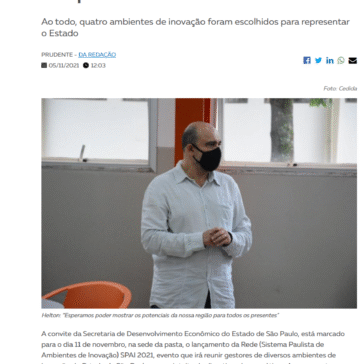 Fundação Inova Prudente será painelista na Rede SPAI 2021