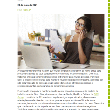 Saiba como manter a saúde mental e a boa produtividade no home office