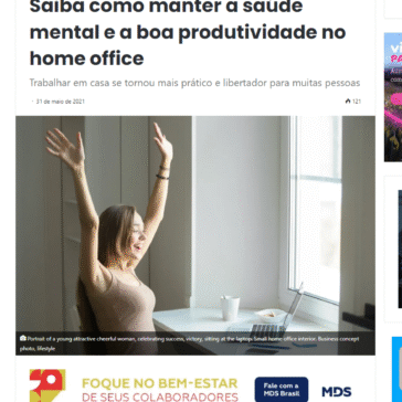 Saiba como manter a saúde mental e a boa produtividade no home office