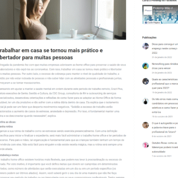 Saiba como manter a saúde mental e a boa produtividade no home office