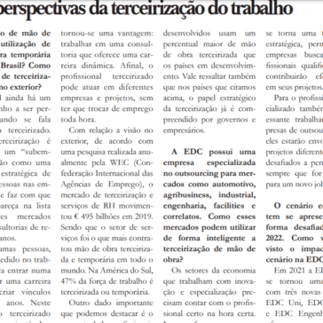 Três perguntas: as perspectivas da terceirização do trabalho