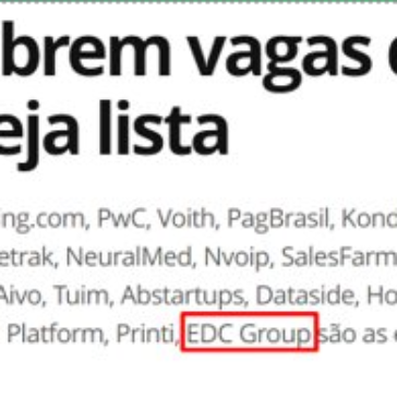 Empresas abrem vagas de emprego e estágio; veja lista