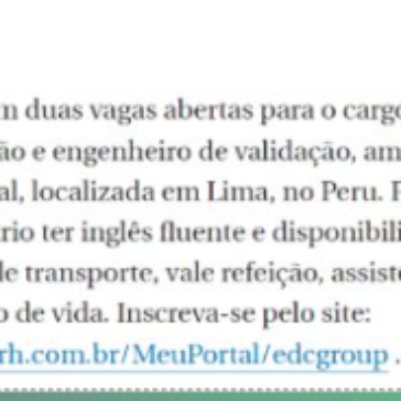 Agências e empresas oferecem 295 vagas de emprego