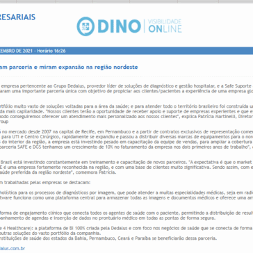DGS Brasil e Safe firmam parceria e miram expansão na região nordeste