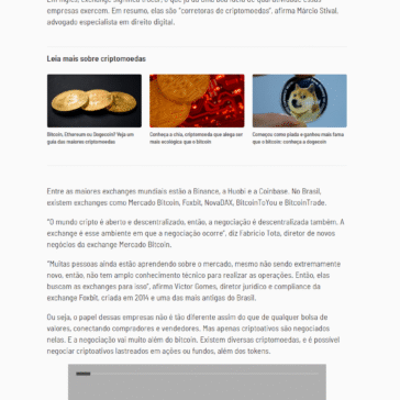 Entenda o que são as exchanges de criptomoedas e quais são as regras do setor