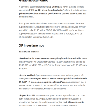 Black Friday do investidor: mais promoções de finanças e investimentos