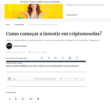 Como começar a investir em criptomoedas?