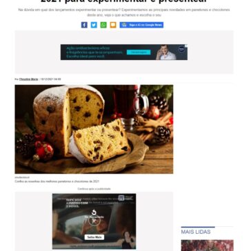 Melhores panetones e chocotones de 2021 para experimentar e presentear – Receitas IG