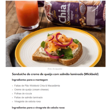 Grupo Wickbold sugere receitas para o verão – Rede Food Service