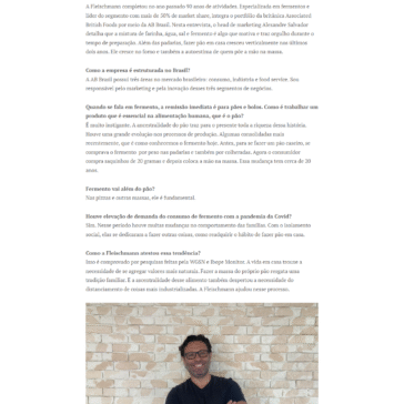“O pão é uma metáfora para alimento” – PropMark