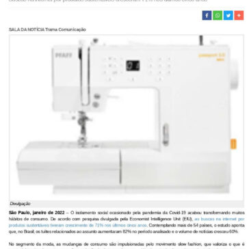 Moda sustentável: costura e personalização são tendências para 2022 – Cidade no Ar