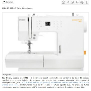 Moda sustentável: costura e personalização são tendências para 2022 – Gazeta da Semana