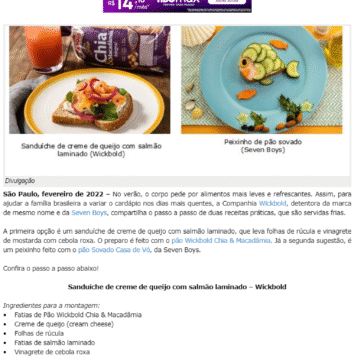 Grupo Wickbold sugere receitas para o verão – Regional Express MG