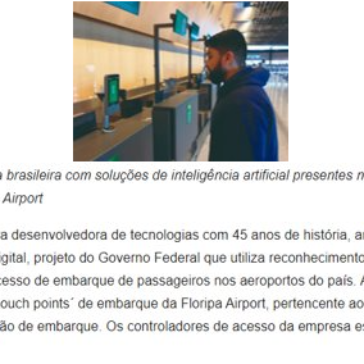 Soluções com Inteligência Artificial da Intelbras fazem parte do projeto Embarque + Seguro 100% Digital