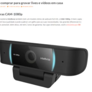 O que comprar para gravar lives e vídeos em casa