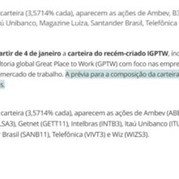Novo índice da B3 que reúne empresas com melhores práticas do mercado de trabalho passa a valer no dia 4
