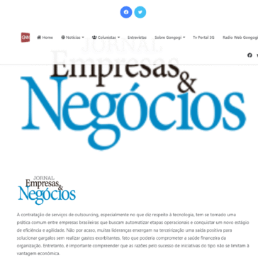 Por que a terceirização é preferência pela liderança?