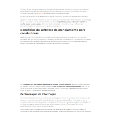 Software de planejamento para construtoras: saiba a importância de utilizar no seu negócio