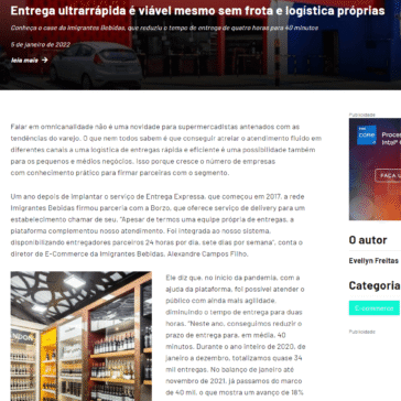 Entrega ultrarrápida é viável mesmo sem frota e logística próprias