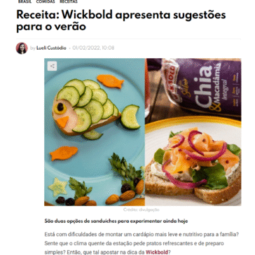 Receita: Wickbold apresenta sugestões para o verão – Gastronominho