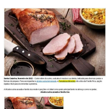 Aprenda a fazer alcatra suína temperada Pamplona acompanhada de farofa rica – AB Notícias News