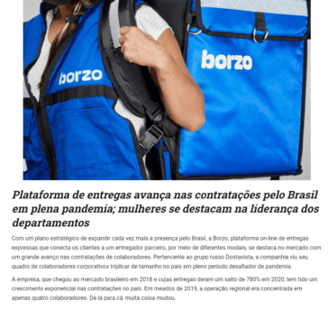 Borzo triplica de tamanho em período desafiador