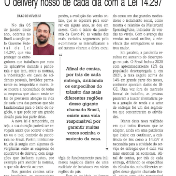 O delivery nosso de cada dia com a Lei 14.297