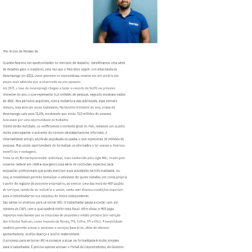 Os benefícios e as vantagens de se tornar MEI