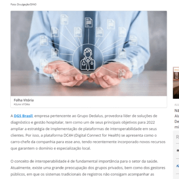 DGS Brasil aposta na integração de sistemas com plataforma de interoperabilidade