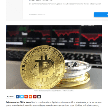 Criptomoedas Shiba Inu: Hoje, Onde Comprar, Vale a Pena?
