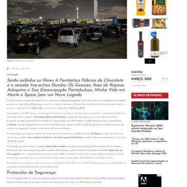 CINE AUTORAMA APRESENTA SESSÕES GRATUITAS NO CENTRO ESPORTIVO TIETÊ