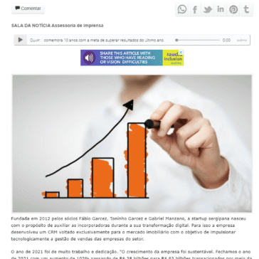 Após crescer 102% em 2021, CV comemora 10 anos com a meta de superar resultados do último ano