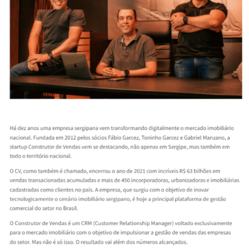 Empresa sergipana de tecnologia encerra 2021 com R$ 63 bilhões em vendas transacionadas