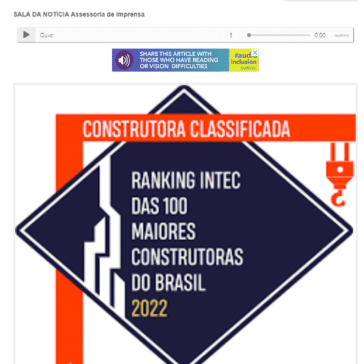 Sienge e CV têm 50 clientes no Ranking INTEC das 100 Maiores Construtoras