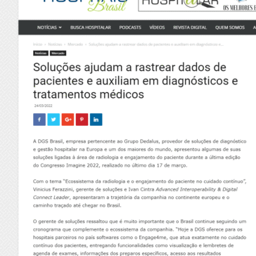 Soluções ajudam a rastrear dados de pacientes e auxiliam em diagnósticos e tratamentos médicos