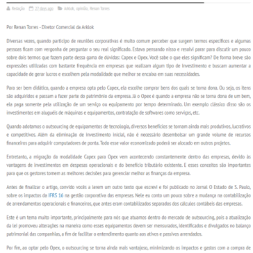 Capex e Opex: Qual a vantagem e como usar dentro da sua empresa?